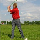 Henry speelt boerengolf